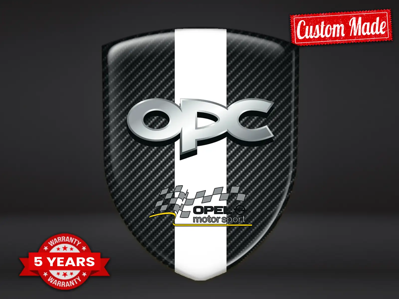 OPC Autocollants Auto Affaires Limité Course Qualité